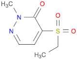 3(2H)-Pyridazinone, 4-(ethylsulfonyl)-2-methyl-