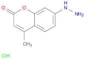 2H-1-Benzopyran-2-one, 7-hydrazinyl-4-methyl-, hydrochloride (1:?)