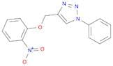 1H-1,2,3-Triazole, 4-[(2-nitrophenoxy)methyl]-1-phenyl-