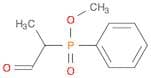 Phosphinic acid, (1-methyl-2-oxoethyl)phenyl-, methyl ester (9CI)
