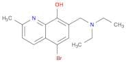 8-Quinolinol, 5-bromo-7-[(diethylamino)methyl]-2-methyl-