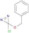 3H-Diazirine, 3-chloro-3-(phenylmethoxy)-