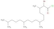 Hexadecanoyl chloride, 2-bromo-3,7,11,15-tetramethyl-