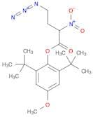 Butanoic acid, 4-azido-2-nitro-, 2,6-bis(1,1-dimethylethyl)-4-methoxyphenyl ester