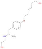 1-Hexanol, 6-[4-[2-[(2-hydroxyethyl)amino]propyl]phenoxy]-