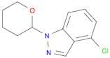 4-Chloro-1-(tetrahydro-2H-pyran-2-yl)-1H-indazole