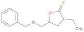 2(3H)-Furanthione, 3-ethyldihydro-5-[(phenylmethoxy)methyl]- (9CI)