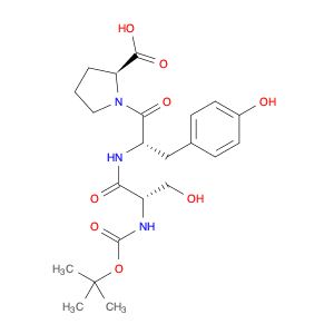 L-Proline, 1-[N-[N-[(1,1-dimethylethoxy)carbonyl]-L-seryl]-L-tyrosyl]- (9CI)