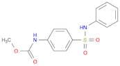 Carbamic acid, [4-[(phenylamino)sulfonyl]phenyl]-, methyl ester (9CI)