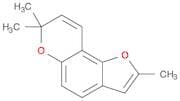 7H-Furo[2,3-f][1]benzopyran, 2,7,7-trimethyl-