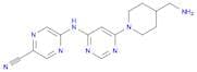 5-((6-(4-(Aminomethyl)piperidin-1-yl)pyrimidin-4-yl)amino)pyrazine-2-carbonitrile