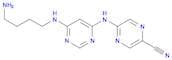 5-((6-((4-Aminobutyl)amino)pyrimidin-4-yl)amino)pyrazine-2-carbonitrile