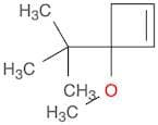Cyclobutene, 3-(1,1-dimethylethyl)-3-methoxy-