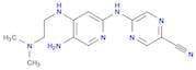 5-((5-Amino-4-((2-(dimethylamino)ethyl)amino)pyridin-2-yl)amino)pyrazine-2-carbonitrile
