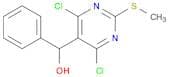 (4,6-Dichloro-2-(methylthio)pyrimidin-5-yl)(phenyl)methanol