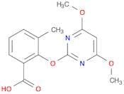 Benzoic acid, 2-[(4,6-dimethoxy-2-pyrimidinyl)oxy]-3-methyl-
