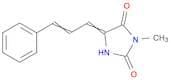 2,4-Imidazolidinedione, 3-methyl-5-(3-phenyl-2-propen-1-ylidene)-