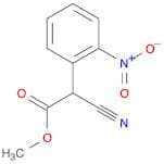 Benzeneacetic acid, α-cyano-2-nitro-, methyl ester