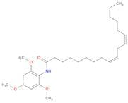 9,12-Octadecadienamide, N-(2,4,6-trimethoxyphenyl)-, (9Z,12Z)-