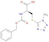 D-Cysteine, S-(1-methyl-1H-tetrazol-5-yl)-N-[(phenylmethoxy)carbonyl]-