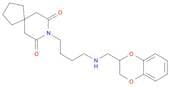 8-Azaspiro[4.5]decane-7,9-dione, 8-[4-[[(2,3-dihydro-1,4-benzodioxin-2-yl)methyl]amino]butyl]-