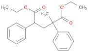 Pentanedioic acid, 2-methyl-2,4-diphenyl-, diethyl ester (9CI)