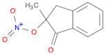 1H-Inden-1-one, 2,3-dihydro-2-methyl-2-(nitrooxy)-