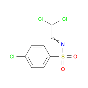 Benzenesulfonamide, 4-chloro-N-(2,2-dichloroethylidene)-