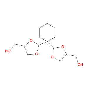 1,3-Dioxolane-4-methanol, 2,2'-(cyclohexanediyl)bis- (9CI)