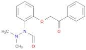 Hydrazinecarboxaldehyde, 1-(2-benzoylmethoxyphenyl)-2,2-dimethyl- (9CI)