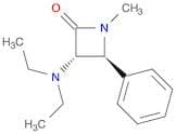 2-Azetidinone, 3-(diethylamino)-1-methyl-4-phenyl-, trans- (9CI)