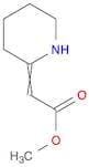 Acetic acid, 2-(2-piperidinylidene)-, methyl ester