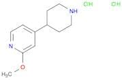 2-Methoxy-4-(piperidin-4-yl)pyridine dihydrochloride