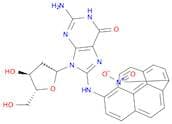 Guanosine, 2'-deoxy-8-[(6-nitro-1-pyrenyl)amino]-