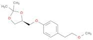 1,3-Dioxolane, 4-[[4-(2-methoxyethyl)phenoxy]methyl]-2,2-dimethyl-, (S)- (9CI)