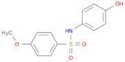 Benzenesulfonamide, N-(4-hydroxyphenyl)-4-methoxy-