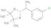 2-(1-(3-chlorophenyl)ethyl)-4,4,5,5-tetramethyl-1,3,2-dioxaborolane