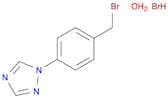 1-[4-(Bromomethyl)phenyl]-1h-1,2,4-triazole hydrobromide hydrate