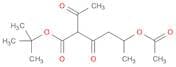 Hexanoic acid, 2-acetyl-5-(acetyloxy)-3-oxo-, 1,1-dimethylethyl ester