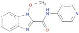 1H-Benzimidazole-2-carboxamide, methoxy-N-4-pyridinyl- (9CI)
