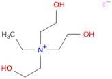 Ethanaminium, N-ethyl-2-hydroxy-N,N-bis(2-hydroxyethyl)-, iodide (1:1)