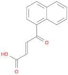 2-Butenoic acid, 4-(1-naphthalenyl)-4-oxo-, (2E)-
