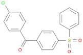 Methanone, (4-chlorophenyl)[4-(phenylsulfonyl)phenyl]-