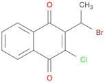 1,4-Naphthalenedione, 2-(1-bromoethyl)-3-chloro-