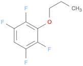 Benzene, 1,2,4,5-tetrafluoro-3-propoxy-