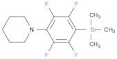 Piperidine, 1-[2,3,5,6-tetrafluoro-4-(trimethylsilyl)phenyl]-