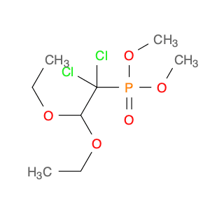 Phosphonic acid, (1,1-dichloro-2,2-diethoxyethyl)-, dimethyl ester (9CI)