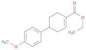 1-Cyclohexene-1-carboxylic acid, 4-(4-methoxyphenyl)-, ethyl ester