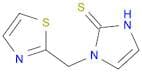 2H-Imidazole-2-thione, 1,3-dihydro-1-(2-thiazolylmethyl)-