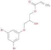 2-Propenoic acid, 3-(3,5-dibromophenoxy)-2-hydroxypropyl ester
